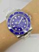 Swiss Fake Rolex Submariner Watch SS Blue Dial Ble Ceramics (8)_th.jpg